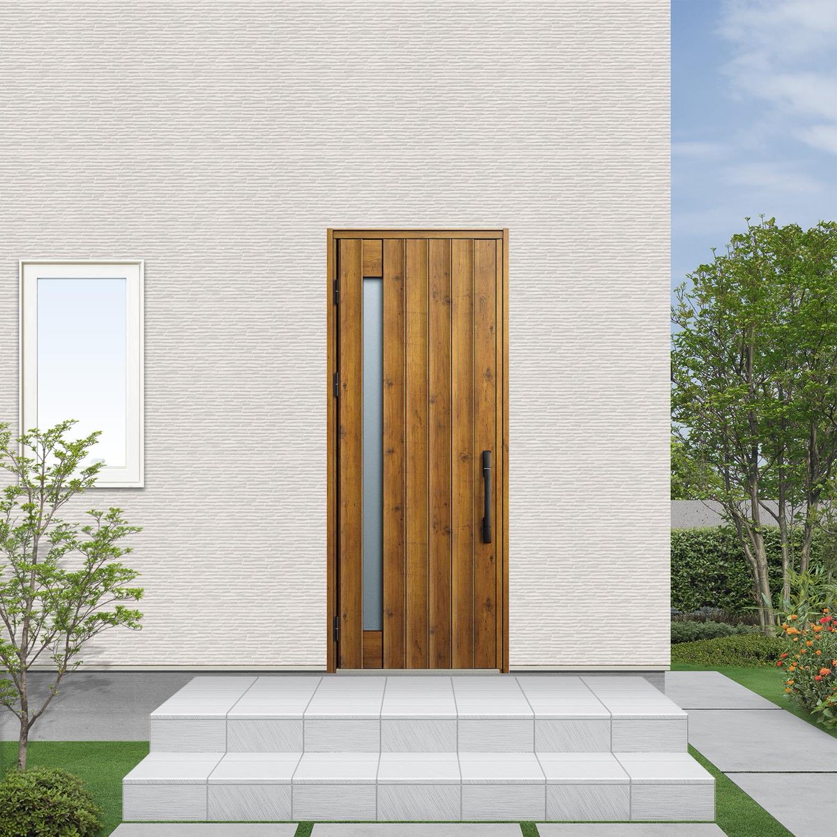 shinsoweb's tweet photo. 二世帯住宅の玄関ドア、別にするなら?
🚪 色やデザインを揃える
統一感が出てスタイリッシュに✨
(画像は色だけ揃えてみました😉)
🚪 色やデザインを変える
親世帯・子世帯それぞれの好みを反映!配達員や来客も迷わない♩
🚪 位置をずらす
プライバシーとデザイン性を両立。
#玄関ドア #二世帯 https://t.co/VlRzv8kw8M