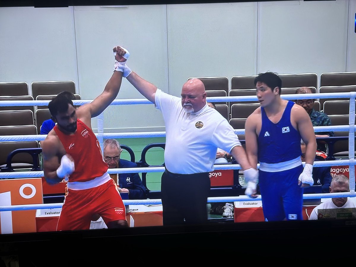 shivasportsind's tweet photo. 6/11 conversion 🔥🔥🔥
#Boxing #Women60kg

#Kapil into #Semis won 5:0
6th confirmed medal in boxing #Asiangames

@VishankRazdan @monster_zero123 @Navinsports @TheKhelIndia @Flydon8 @SportsIndia3 @vinayakkm @BeingMinchu @bhogleharsha @BoriaMajumdar @Eighty7_Fifty8 @kaypeem #japan https://t.co/Oq9ZyPPt56