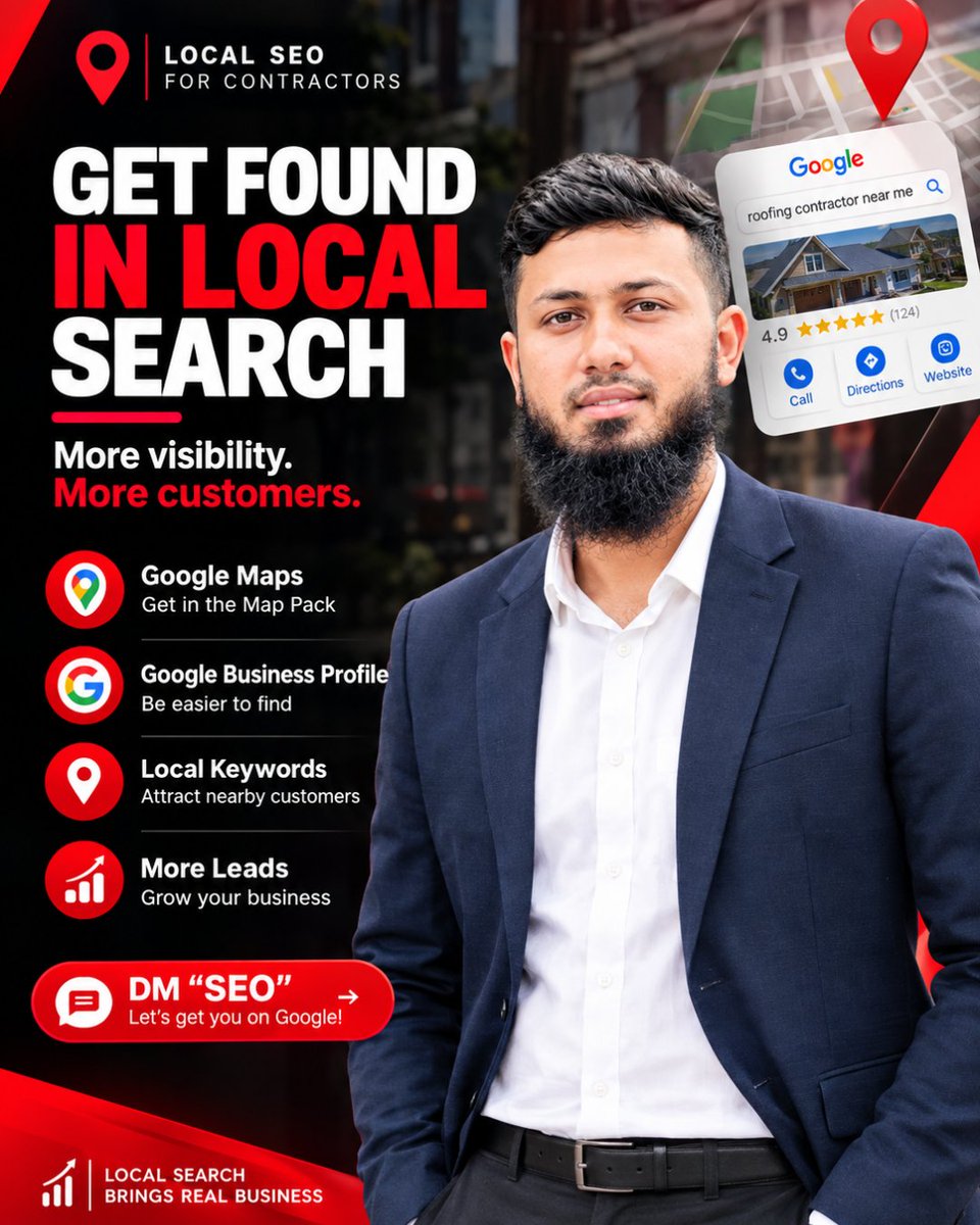 aeoexpertpro's tweet photo. Rankings aren’t the finish line.

More traffic means little if visitors don’t request an estimate.

For remodeling websites, focus on:

→ Clear CTAs
→ Easy mobile calls
→ Real project photos
→ Reviews &amp; proof

The goal: More Leads ✅

DM “Conversion”

#LocalSEO #AEO #AISEO https://t.co/plYgSmLK6i