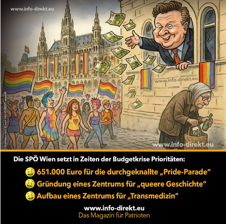 FrTr42311862's tweet photo. Und dann stellt sich für mich noch eine ganz andere Frage: Welches Signal soll ein 71 jähriger Multimillionär an die Jugend senden, wenn er als Zukunftshoffnung der SPÖ präsentiert wird?

Gerhard Zeiler ist zweifellos ein erfolgreicher Manager und hat eine beeindruckende Karriere hinter sich. Aber wenn eine Partei, die vor allem um jüngere Wähler und die Arbeitnehmer von morgen kämpfen müsste, ihren Neuanfang ausgerechnet mit einem 71 Jährigen aus der internationalen Medienelite verbinden will, darf man diese Frage wohl stellen.

Ist das wirklich das Zukunftskonzept der SPÖ, oder zeigt es vielmehr, wie schwer sich die Partei inzwischen damit tut, eine neue Generation an die Spitze zu bringen?

Eine Partei, die Zukunft verkörpern will, sollte irgendwann auch Gesichter präsentieren, die diese Zukunft tatsächlich noch über Jahrzehnte mitgestalten werden.