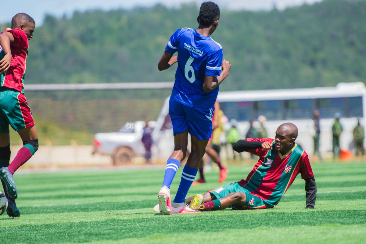 TARDI540202's tweet photo. MATCH 3 UNDERWAY! ⚽🔥
Madzi going toe-to-toe with Fort Cox in game three of the day! Both sides bringing absolute fire to the turf as they lock horns for crucial tournament points!
#NACSANO2026 #SoccerWeek #MadziFC #FortCoxFC #LiveAction #MatchDay #TARDI https://t.co/qqP67K0xFi