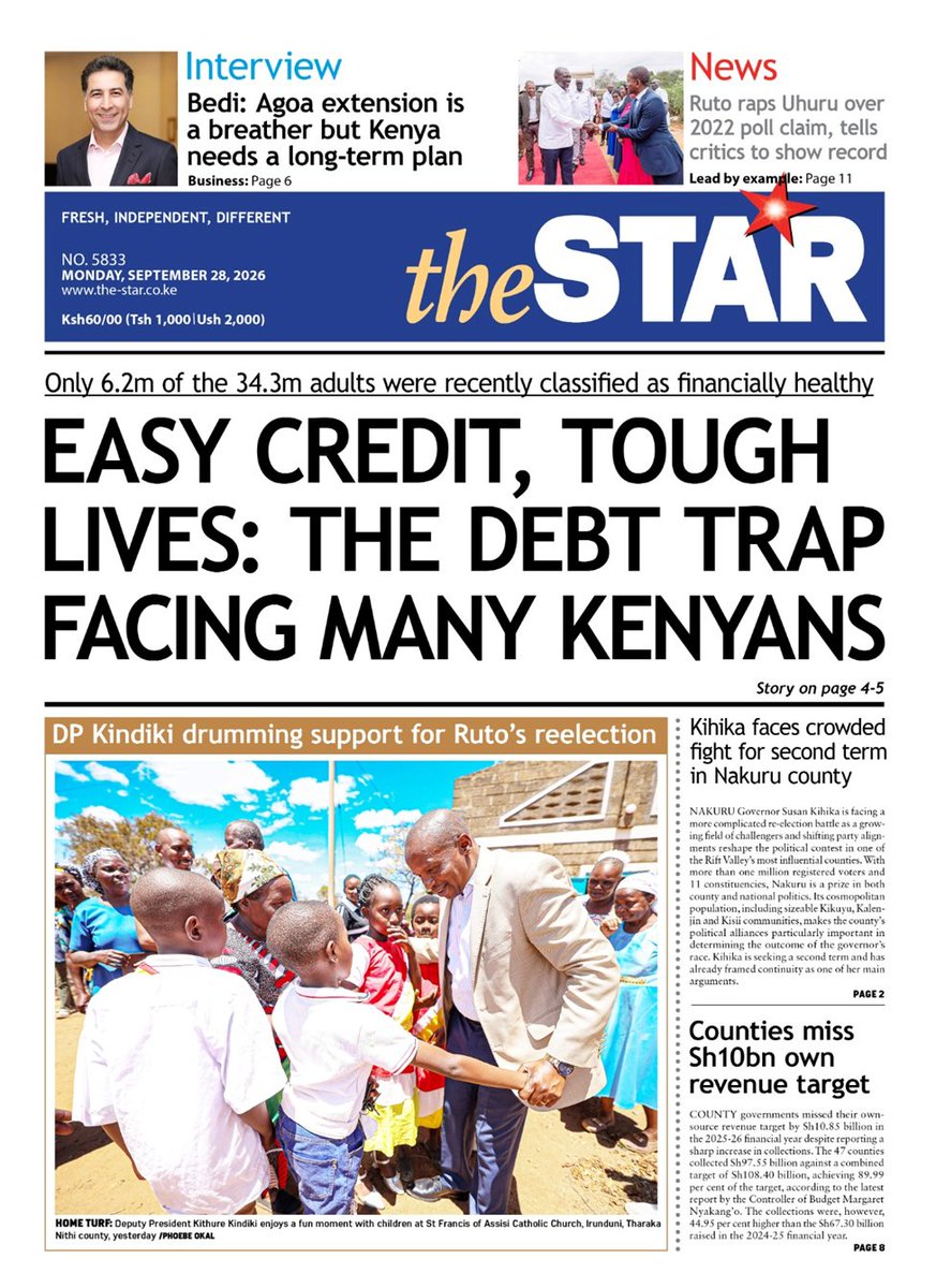 standard_ngr's tweet photo. 5. Daily Nation
6. The Star Kenya
7. The National
8. Khaleej Times
Vice President Kashim Shettima Atiku Peter Obi NDLEA Messi Inter Miami #VMAs #BBNaija Abuja Nivea Gamby #WestyBaba Strait of Hormuz Apostle Arome Eldoret #LaCasaDeLosFamososMéxicoMx https://t.co/9ipK63VneS