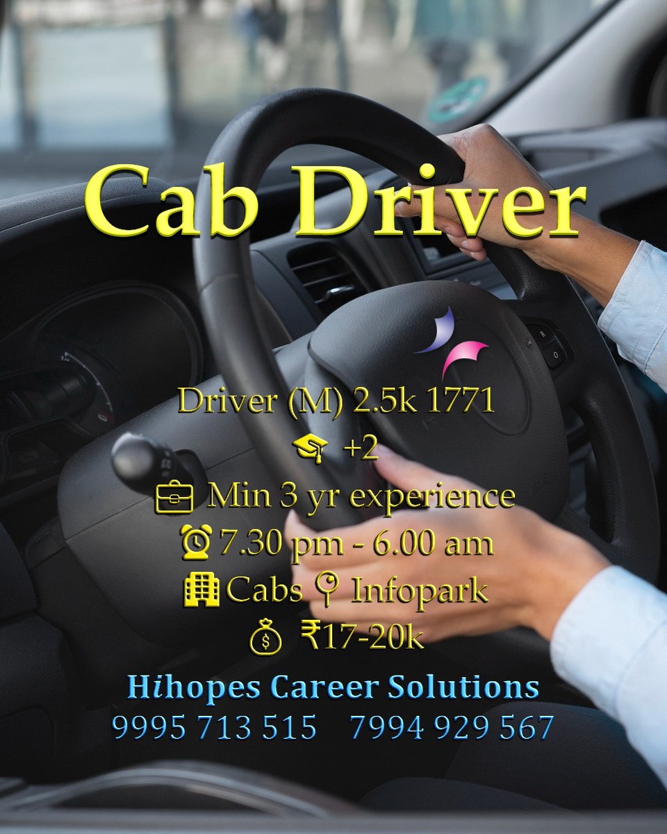 Hihopesin's tweet photo. ๐ข Electrical & Electronics Engineer (M/F) 1786
๐ ITI/Diploma/BTech Electrical/Electronics
๐ผ Fresher or experienced
๐ข Manufacturing
๐ Kalamassery
๐ฐ โน15-20k
Apply ๐ https://t.co/bt5AfwV7X1
9895333269
Hihopes
#ElectricalEngineer #ElectronicsEngineer #EEEJobs #Hihopes https://t.co/1TFfRcAtJf