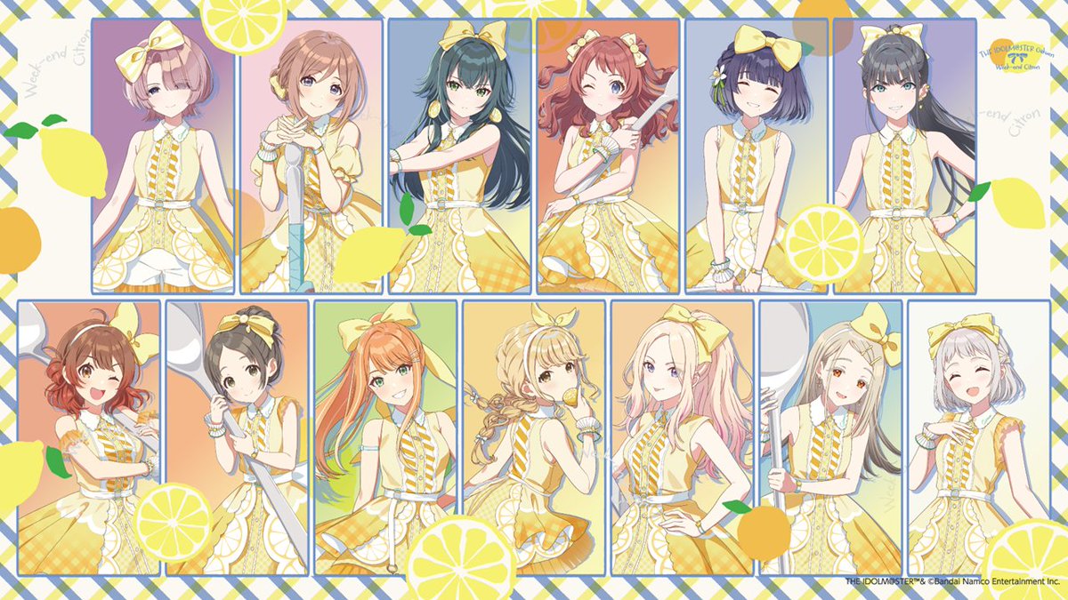 gkmas_official's tweet photo. /／
ハツボシストア情報①
「ウィークエンドシトロン」テーマのグッズを販売中🍋
\＼

店頭とハツボシストアオンラインでは、
レモンイエローが可愛いグッズを多数販売中💚💙

販売状況はハツボシストア公式Xよりご確認ください♪
https://t.co/dIRBe9Ntqw

#学マス小悪魔配信👿 https://t.co/XfIDYNMo5g