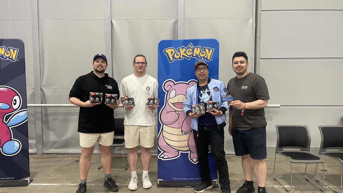 ikura_ranuka's tweet photo. Finished 15th at Brisbane Pokémon Regionals! Best regional run so far and hope we can keep it going this season! #pokemontcg #slowking #brisbaneregionals https://t.co/59X9szKxZZ