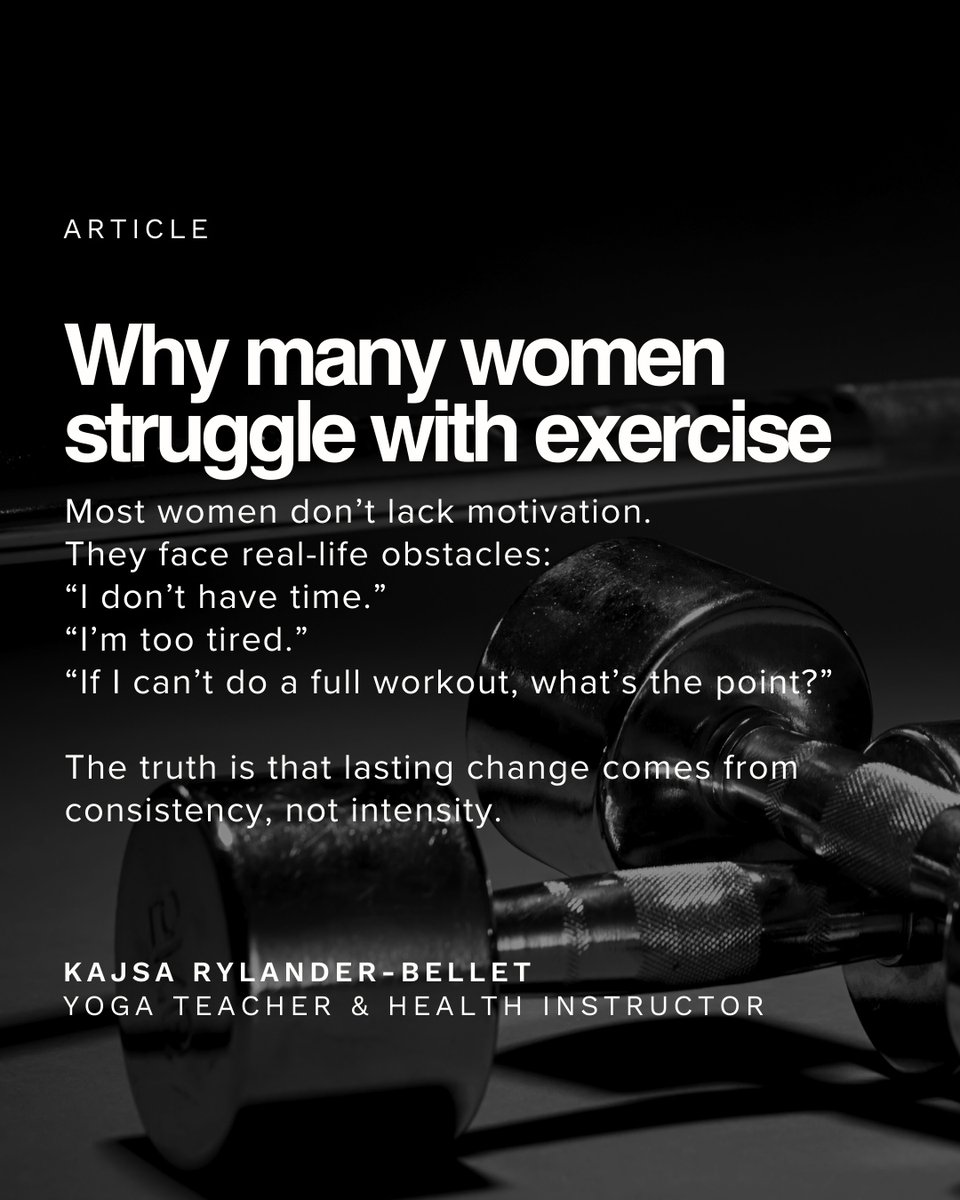 addisonthoxvtx's tweet photo. Want to exercise and live healthier but feel short on time? Sustainable health habits are less about intensity and more about consistency. Small daily practices like gentle movement, breathwork, and honoring your body’s rhythms can support https://t.co/qNiFwvWEFl