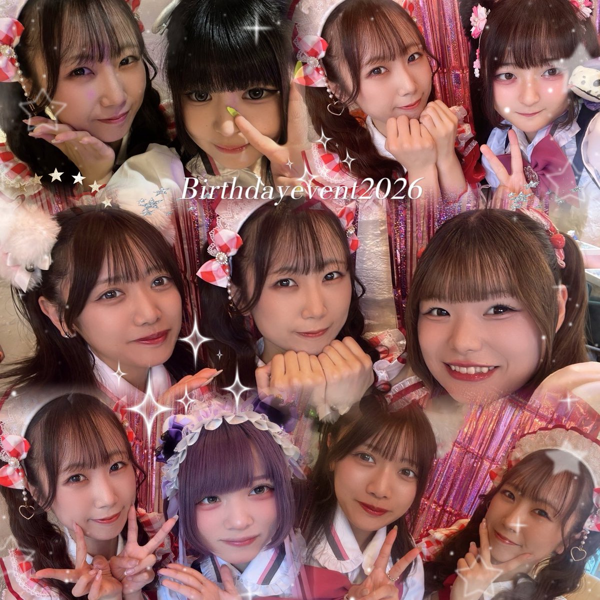 HOH_azurinrin's tweet photo. ❤️あずにゃんバースデーイベント2026 ❤️

お祝いしてくださったご主人様、お嬢様
本当にありがとうございました(՞ o̴̶̷̤  ̫ o̴̶̷̤՞)❣️
たくさん頑張ってくれたメイドちゃんたちも
本当にありがとう🍒☆

これからもよろしくお願いします❗️

後半のメイドちゃんと写真撮れてなくて涙 https://t.co/QcukGZ2EJT