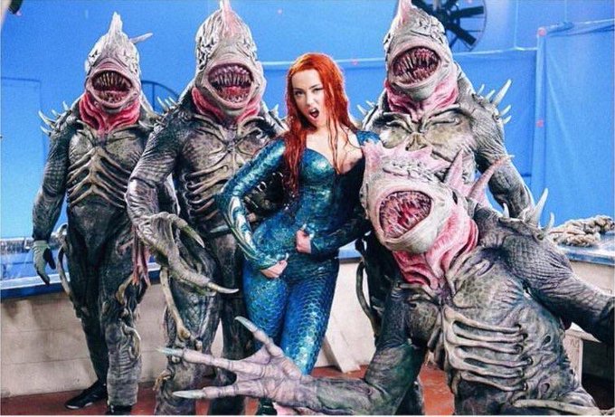 zaskaboom's tweet photo. Vistos así, parece que los terribles moradores de la fosa de Aquaman no daban tanto miedo en realidad. #Mera #DC #DCComics #DCEU #DCStudios https://t.co/lwJAGR4QHT