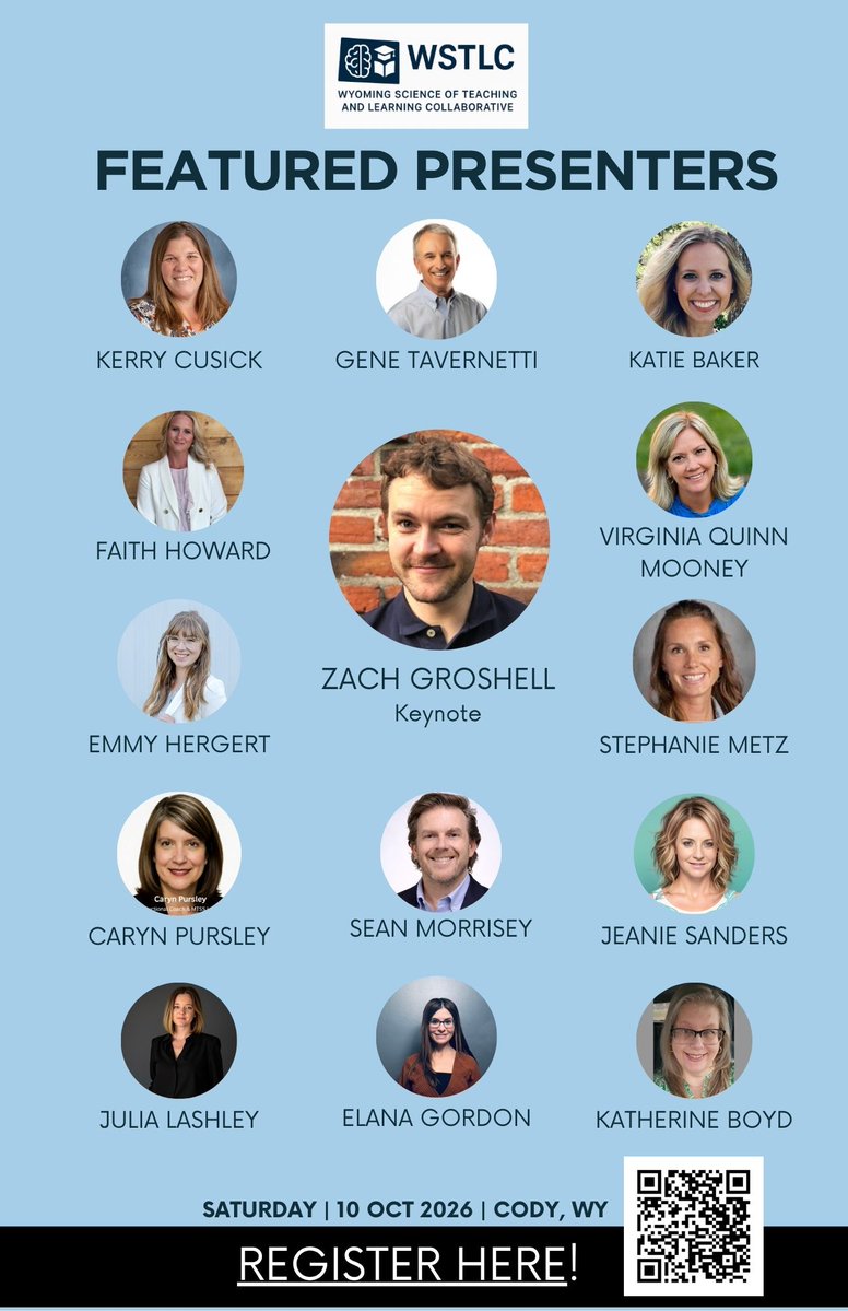 WSTLC2026's tweet photo. The mission of our conference:

Teachers and leaders share how they are translating research to practice

Research ➡️ practical and classroom-ready

Low-cost professional development

Build a collaborative community

There’s still time to join us! We’d love to have you! https://t.co/i4U6ofUn2t