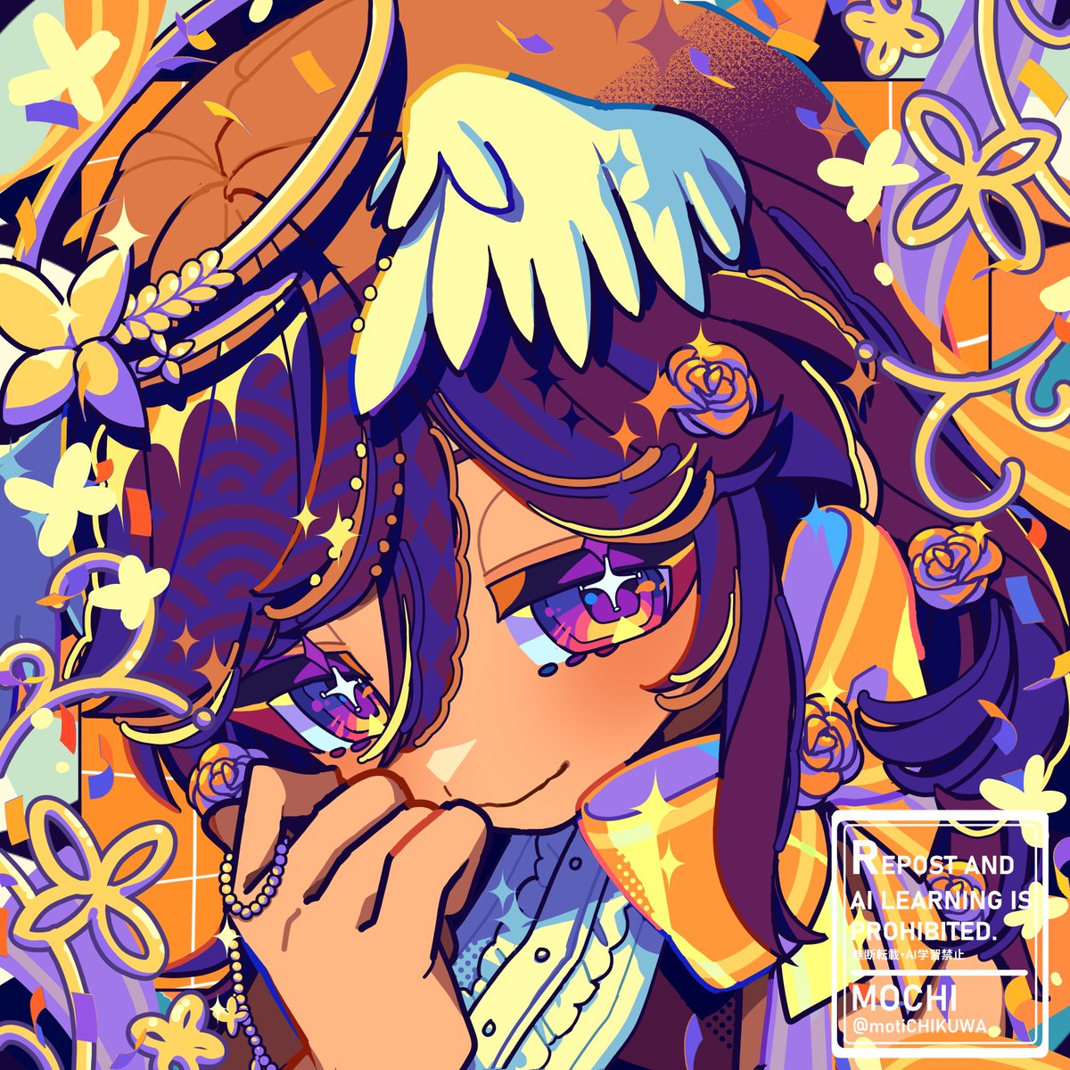 motiCHIKUWA's tweet photo. #Skeb 
skebイラスト納品致しました！この度はリクエストいただきありがとうございます🪽 https://t.co/mz79dbZVGw