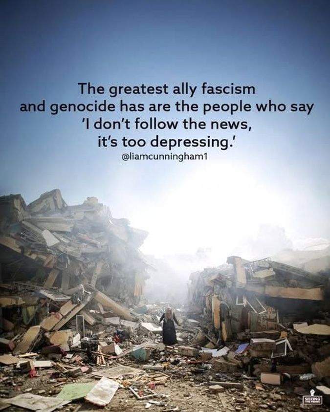 Tammy_Richard's tweet photo. All that is required for the triumph of evil is for good people to do nothing. #VoicesOfSolidarity #WakeUp #EndImpunity #ArrestNetanyahu #Divest from #Israel #Boycott #Divestment #BDS #Sanctions #ArmsEmbargo #PalestineWillBeFree #AUSPol #INDPol #MXPoli #CAPol #CdnPoli #USPol #USPoli #UKPol #EUPol #AUPol #NSWPol #NZPol #JAPPol #SAPol #SAPolitics #Genocide #Apartheid #EthnicCleansing #TheHagueGroup #FreePalestine