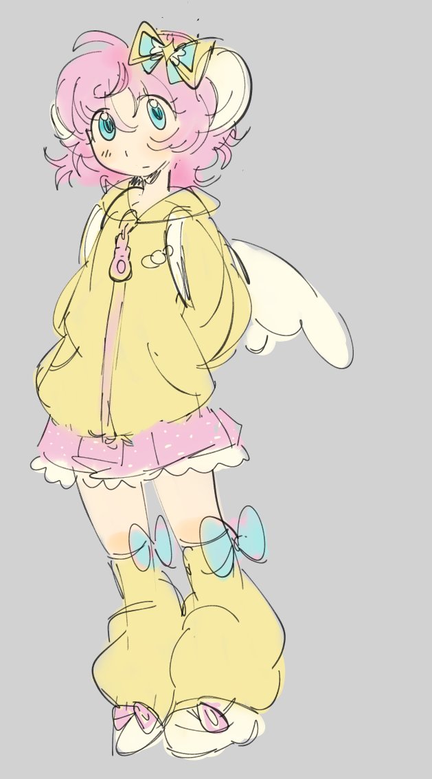 myumofu's tweet photo. i think this is my final debo sona redesign 💭 she wears a wing backpack https://t.co/bV6S81mxUD