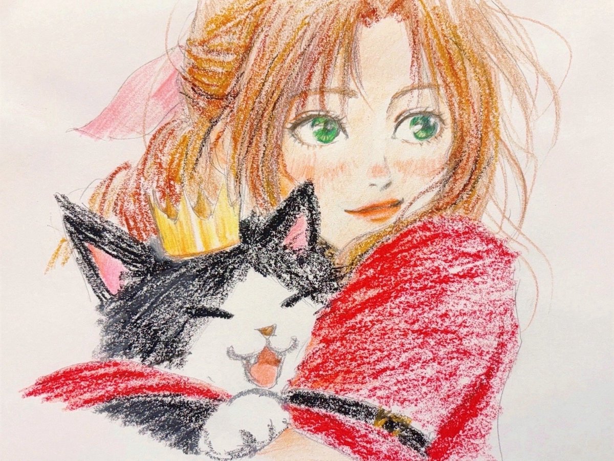 forehead_high's tweet photo. Crayon-drawing with my daughter…
She contributed parts of Cait Sith

Gotta nurture that little gamer spirit early😂 https://t.co/vbxdkysupM