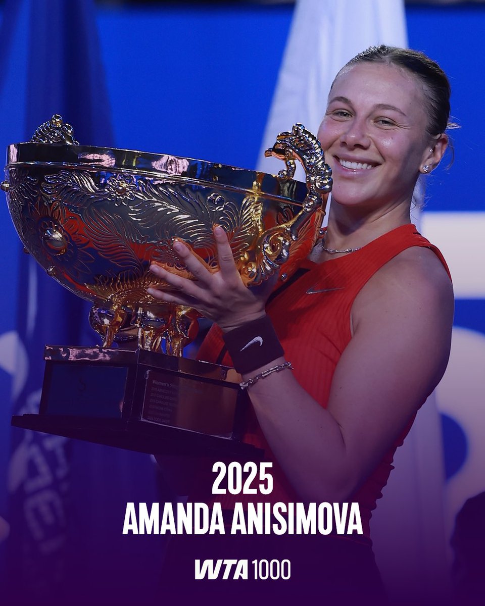 WTA's tweet photo. Our past five champs in Beijing 🏆

@ChinaOpen | #ChinaOpen https://t.co/Z6IfSwIYKy