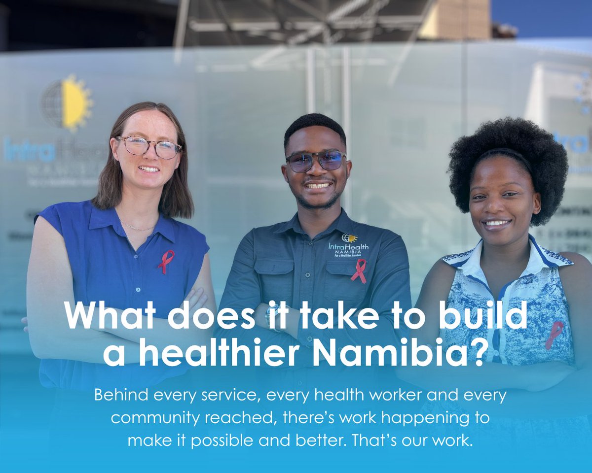IntrahealthNam's tweet photo. #GoodHealth starts with people being able to #access the #care, information and support they need, when they need it.

From communities to health facilities, #IHN strengthens health systems and contributes to #AHealthierNamibia.

Learn more about our work: https://t.co/eaOJtu4JGh https://t.co/gSlakPD9bN