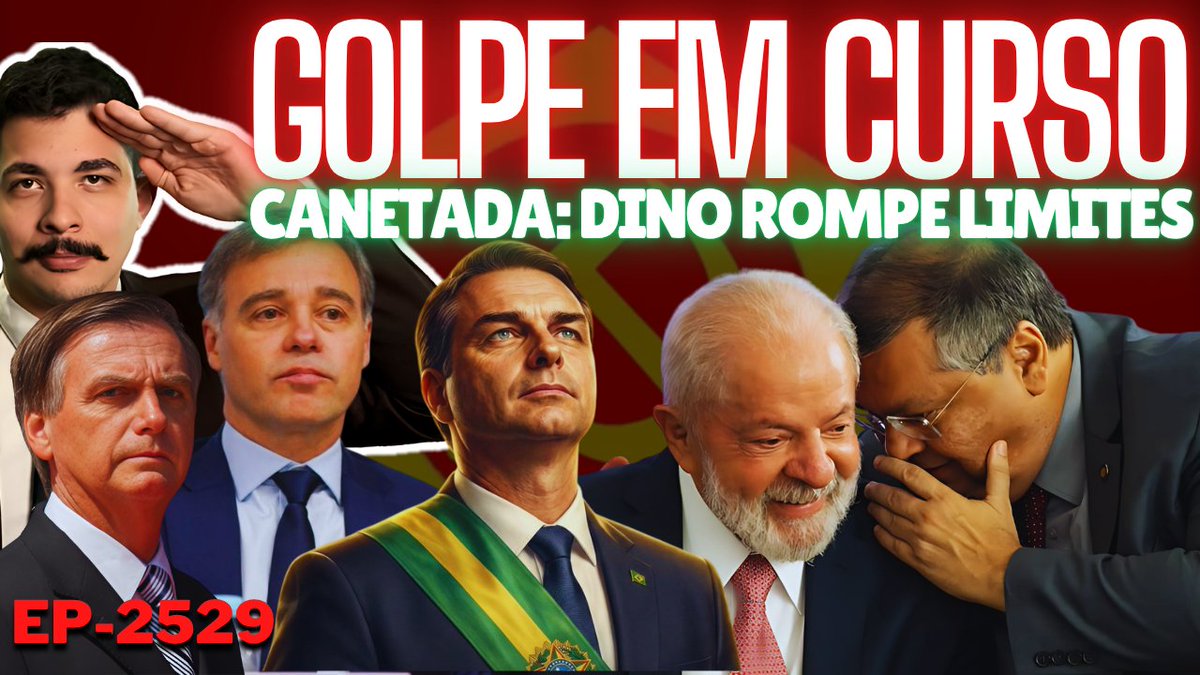 kimpaim's tweet photo. GOLPE em CURSO: Dino ROMPE LIMITES Pra AJUDAR de Lula + O Efeito BORBOLETA Elegerá Flávio?
https://t.co/LoTqsmaRTy https://t.co/XCE3n51dQi