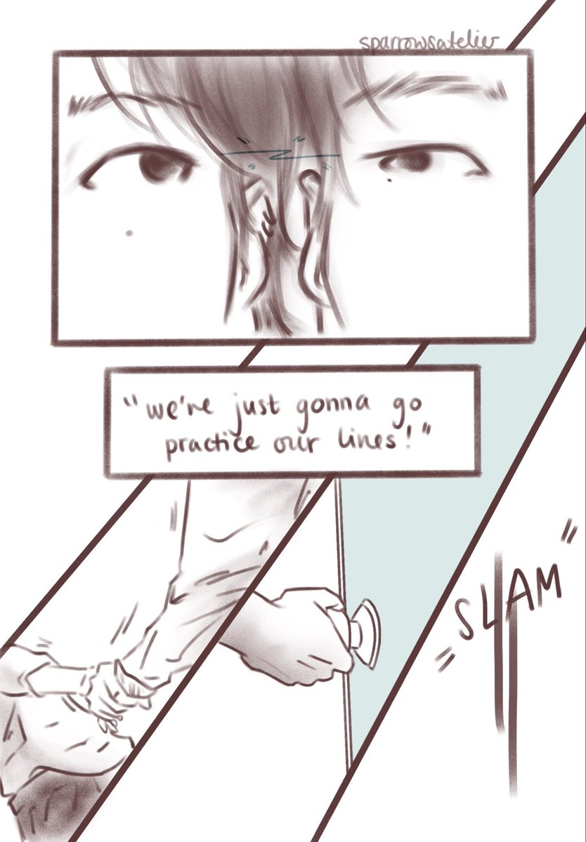 sparrowsatelier's tweet photo. between scenes 🎥
- a mini wsn comic

for @wxxsxnfest https://t.co/AIifRUdHYm