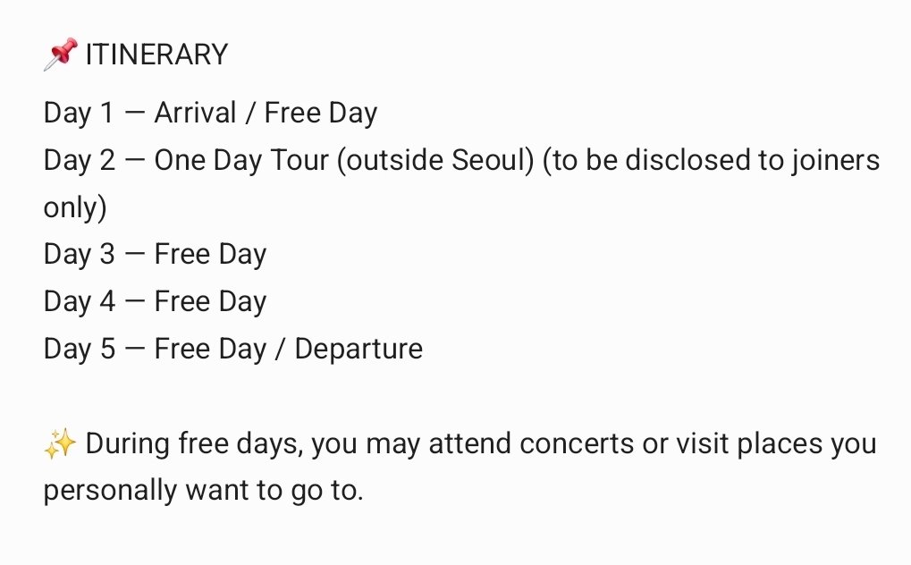 sothisismyyouth's tweet photo. JIHAN <DREAMING> 
[ CARAT SOUTH KOREA FIELDTRIP ]
Busan

Travel Dates: Jan 28 - Feb 2, 2027

— Open for long installment
— Travel dates can be adjusted
— Special perks for repeaters
— Guaranteed visa already (as long as eligible)
— Anyone can join! 

DM to join / inquiries! 🩷🩵 https://t.co/Xt8CNcEbYL
