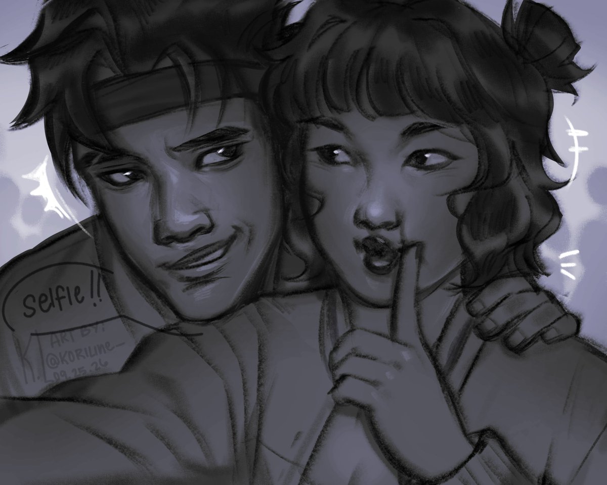 koriline_'s tweet photo. Selfieee 💛💚 w/ goldendragon duo
#Legomonkiekid #monkiekid #fanart https://t.co/vxQ1eUr8pp