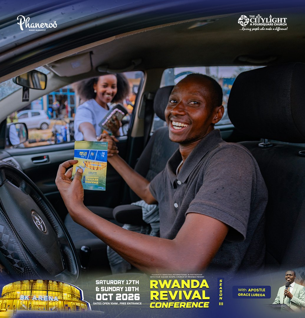 PrimKatende's tweet photo. “But we thank God for giving us the victory…”
— 1 Corinthians 15:57 TPT
🇷🇼 RWANDA REVIVAL CONFERENCE — SEASON III
Oct 17–18, 2026 | BK Arena, Kigali | Gates open: 10 AM | FREE ENTRANCE!
Register: https://t.co/QjddCV9ghm
#RwandaRevivalConference3 https://t.co/lA4UtsjFNj