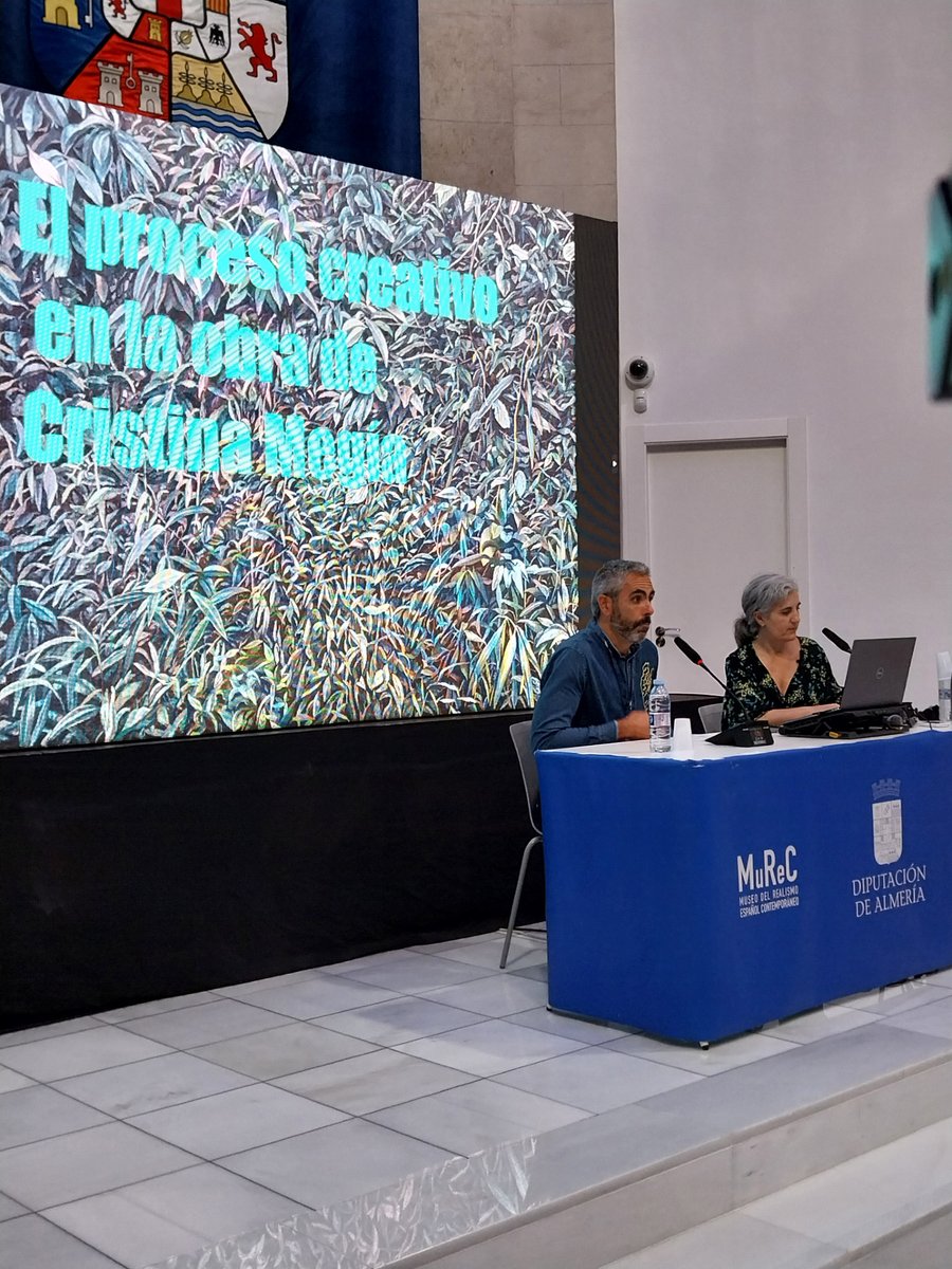 MuseoMurec's tweet photo. 🎨 Cerramos un fin de semana lleno de arte. Cristina Megía compartió su visión de la pintura en un encuentro y, durante todo el fin de semana, impartió un workshop.
#MUREC #ActividadesMurec https://t.co/oHyP3o9Bmh