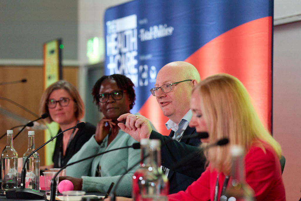 TotalPolitics's tweet photo. Thanks to @BeccyCooper4Lab, Prof. Victoria Tzortziou Brown OBE, Pres. @rcgp, @ruth_mhlanga Professions Lead @SouthTees, @DuleepAllirajah CEO of @RichmondGroupOC and Chair @RobYeldham of @thecsp for their insights on the importance of #Rehabilitation #HandCF26 #Lab26 @UKLabour https://t.co/dJdxkuGi24