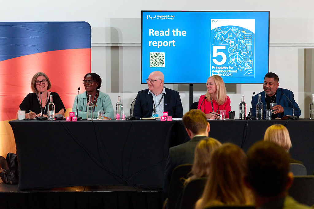 TotalPolitics's tweet photo. Thanks to @BeccyCooper4Lab, Prof. Victoria Tzortziou Brown OBE, Pres. @rcgp, @ruth_mhlanga Professions Lead @SouthTees, @DuleepAllirajah CEO of @RichmondGroupOC and Chair @RobYeldham of @thecsp for their insights on the importance of #Rehabilitation #HandCF26 #Lab26 @UKLabour https://t.co/dJdxkuGi24