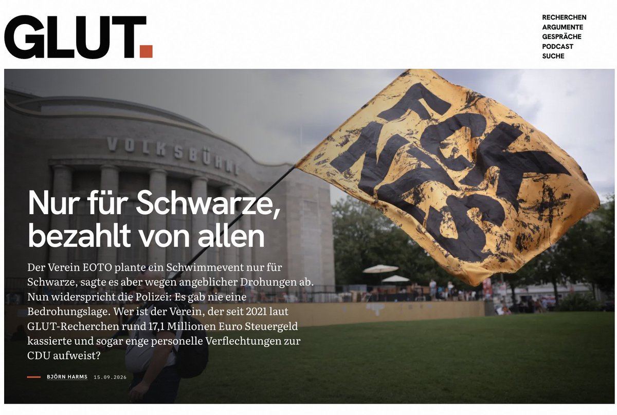 glut_magazin's tweet photo. Ab jetzt online: @glut_magazin.

https://t.co/jbZTMz0IFh https://t.co/JtHuhFqcKM