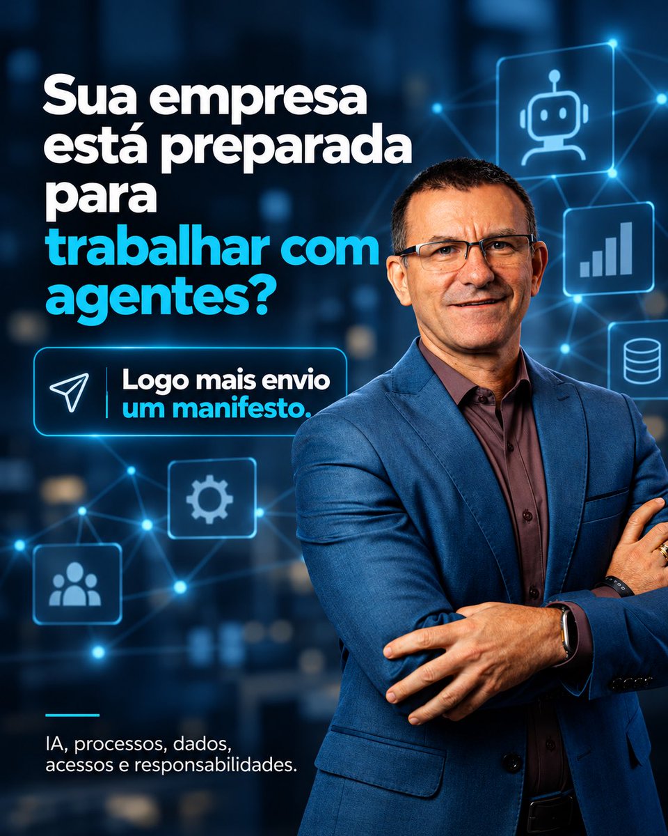 ALLopes_VARITUS's tweet photo. Você é sua empresa estão preparados para #liderar #pessoas e #agentes na era da #IA ?
A @varitusbrasil está fazendo a lição de casa
Logo mais digo o porque ! https://t.co/CLSXBWfaRZ