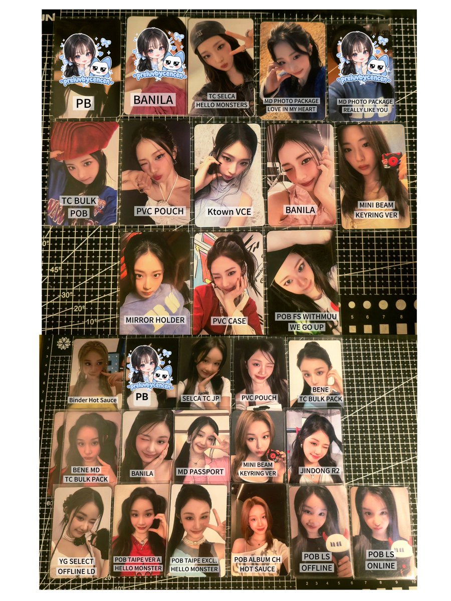 msscencen's tweet photo. #wts aab babymonster
🦋Harga 10k min take 3
🦋yang gak ada harga OFFER jangan sadis ya
🦋terima keep event with dp 50%
🦋open pengiriman setiap hari
🦋Pengiriman dari BATAM

t. ruka pharita asa ahyeon rami rora chiquita https://t.co/xtDT0s5cDZ