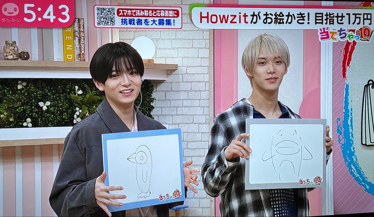 ribon__96's tweet photo. ある意味天才な画伯2人現る🐧🎨 https://t.co/KkTLqQUaYs