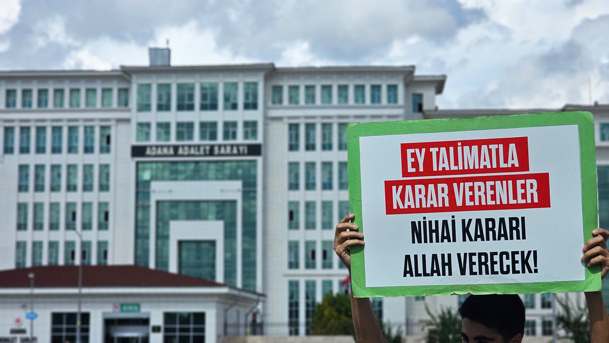 hfurkanmardin's tweet photo. Nihai Kararı Allah Verecek!

AdaletIstemek SuçDeğil
#AdanaAdliyeOnüBekleyiş
Kardeşlerimizi SerbestBırakın https://t.co/bnvGLjKqcP