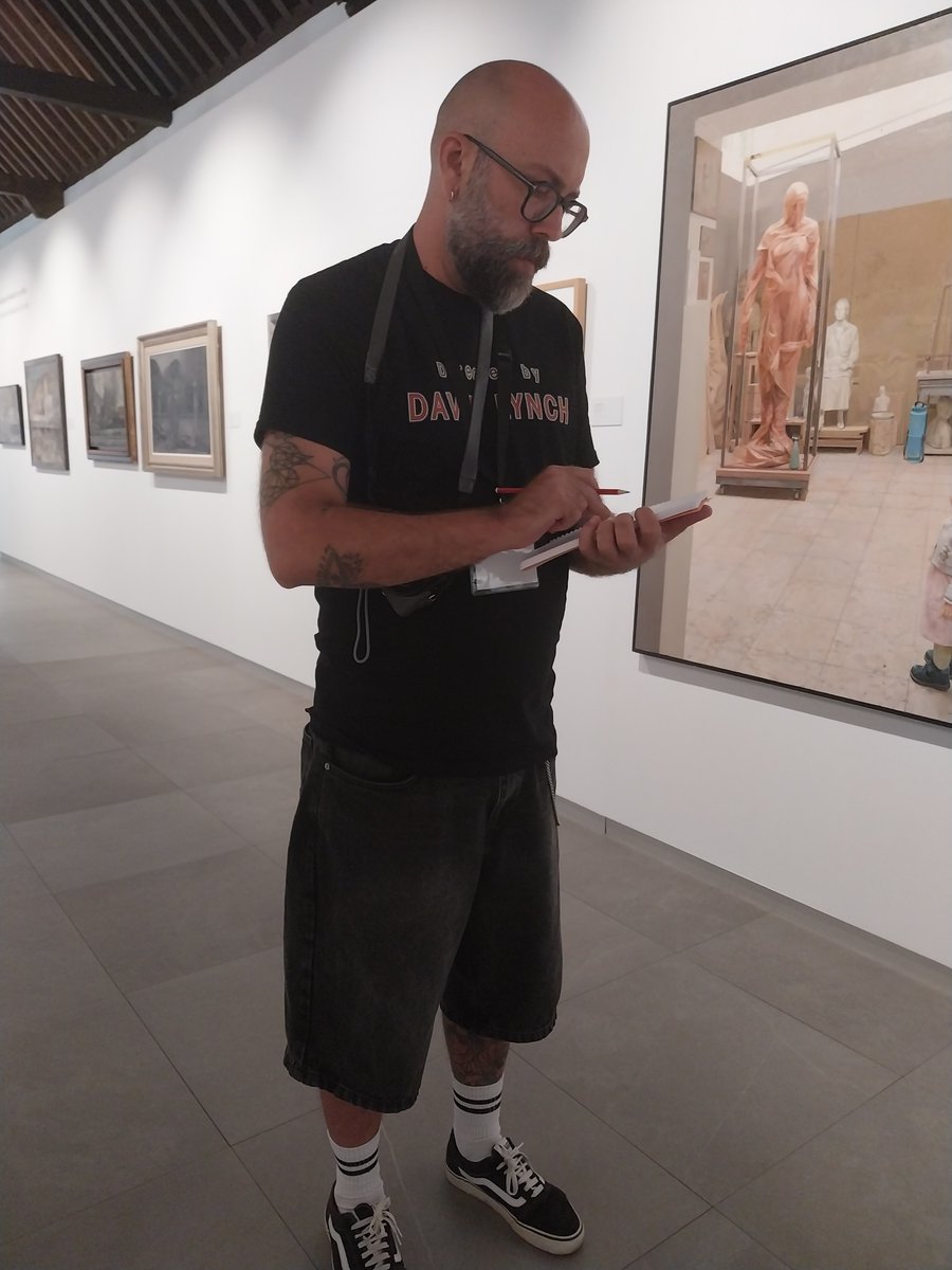 MuseoMurec's tweet photo. 🎨 Cerramos un fin de semana lleno de arte. Cristina Megía compartió su visión de la pintura en un encuentro y, durante todo el fin de semana, impartió un workshop.
#MUREC #ActividadesMurec https://t.co/oHyP3o9Bmh