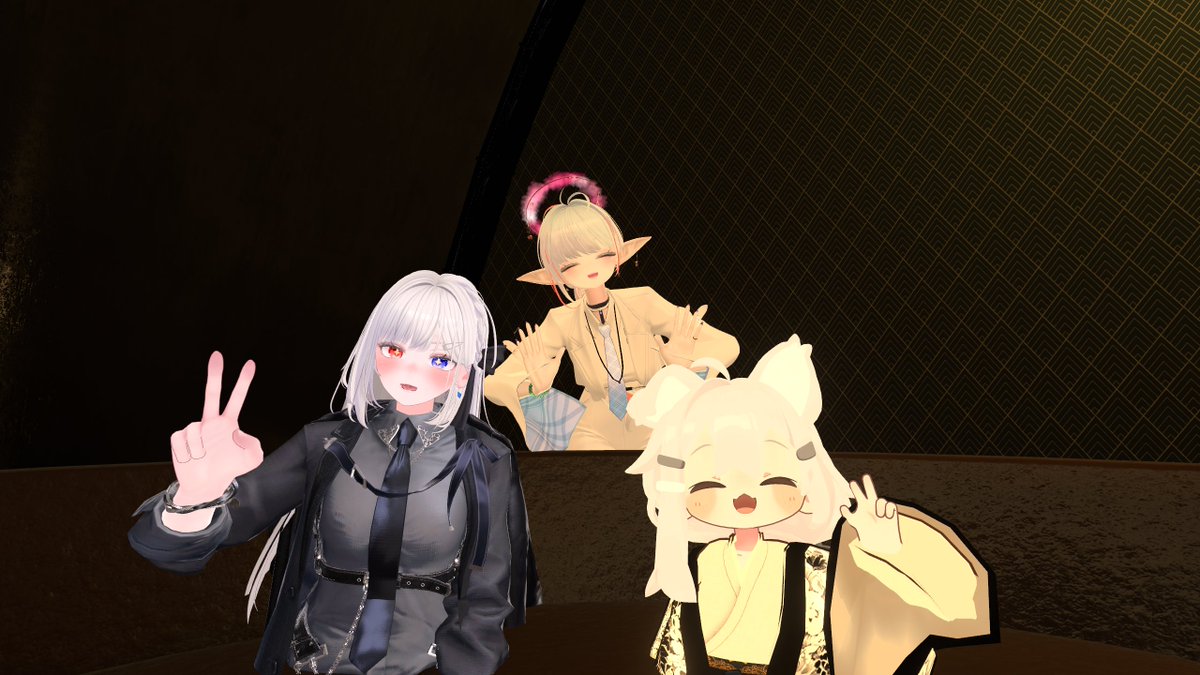 starcat1230's tweet photo. #NightSmoke_VRC
9月27日に「Night Smoke」へ行ってきました。今回はすでに用意されている形のところへ行き、2階で楽しくお話し���てきました。 https://t.co/UA3yK7kh9s