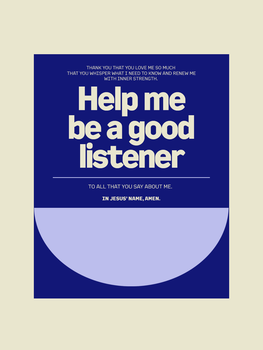 lakewoodchurch's tweet photo. A Prayer for Today

Father, thank You that You know my needs and meet me in the place of my needs all along my life journey. 

Thank You that You love me so much that You whisper what I need to know and renew me with inner strength. Help me to be a good listener to all that You say about me. In Jesus’ Name, Amen.