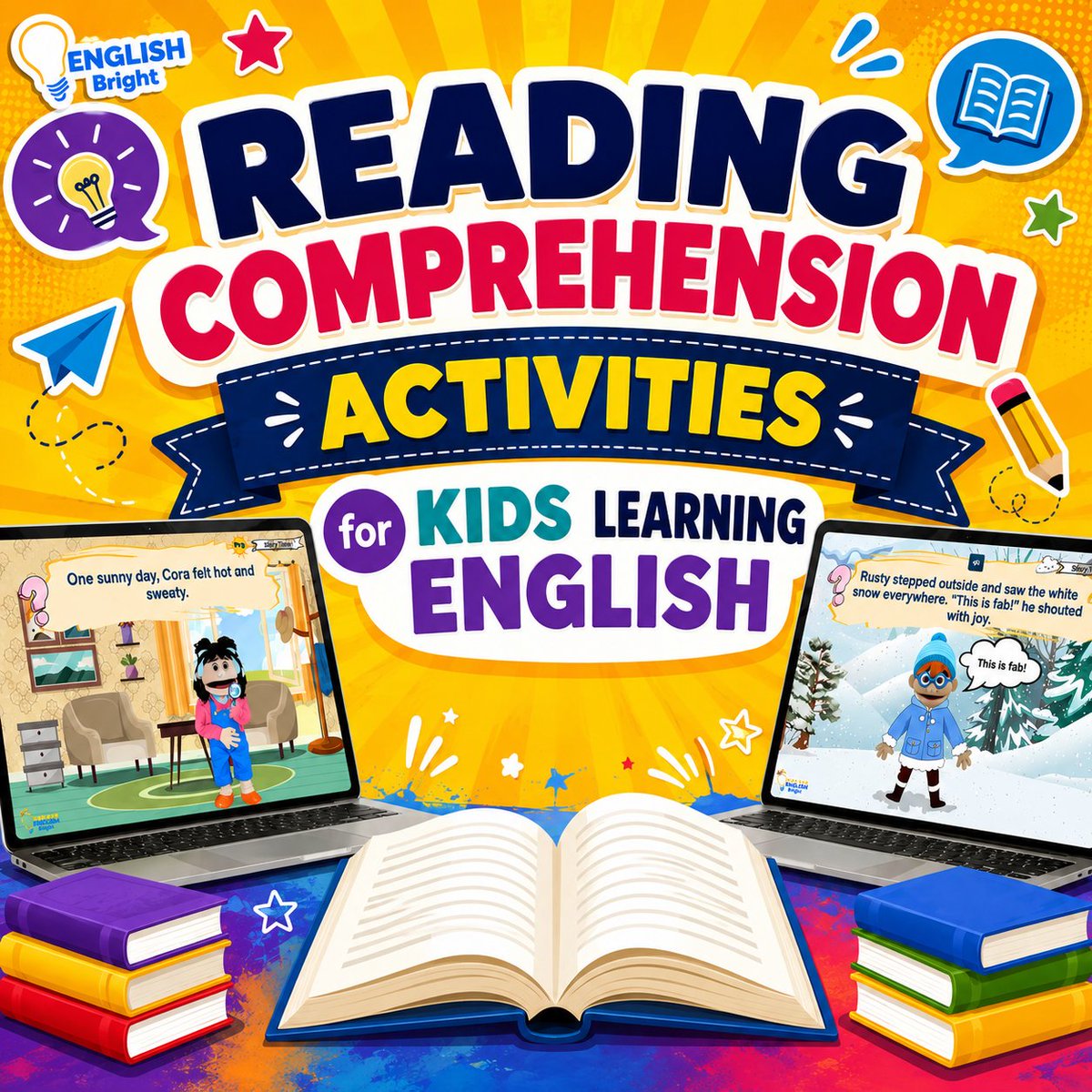 EnglishE4680's tweet photo. Make ESL reading comprehension more engaging!
Use activities that get young learners predicting, questioning, discussing, and thinking critically. 👉 Explore the ideas: https://t.co/DKQp0YqiWE

#ESL #ReadingComprehension #ESLTeachers #TeachingEnglish #ESLActivities https://t.co/3palzEM5H3