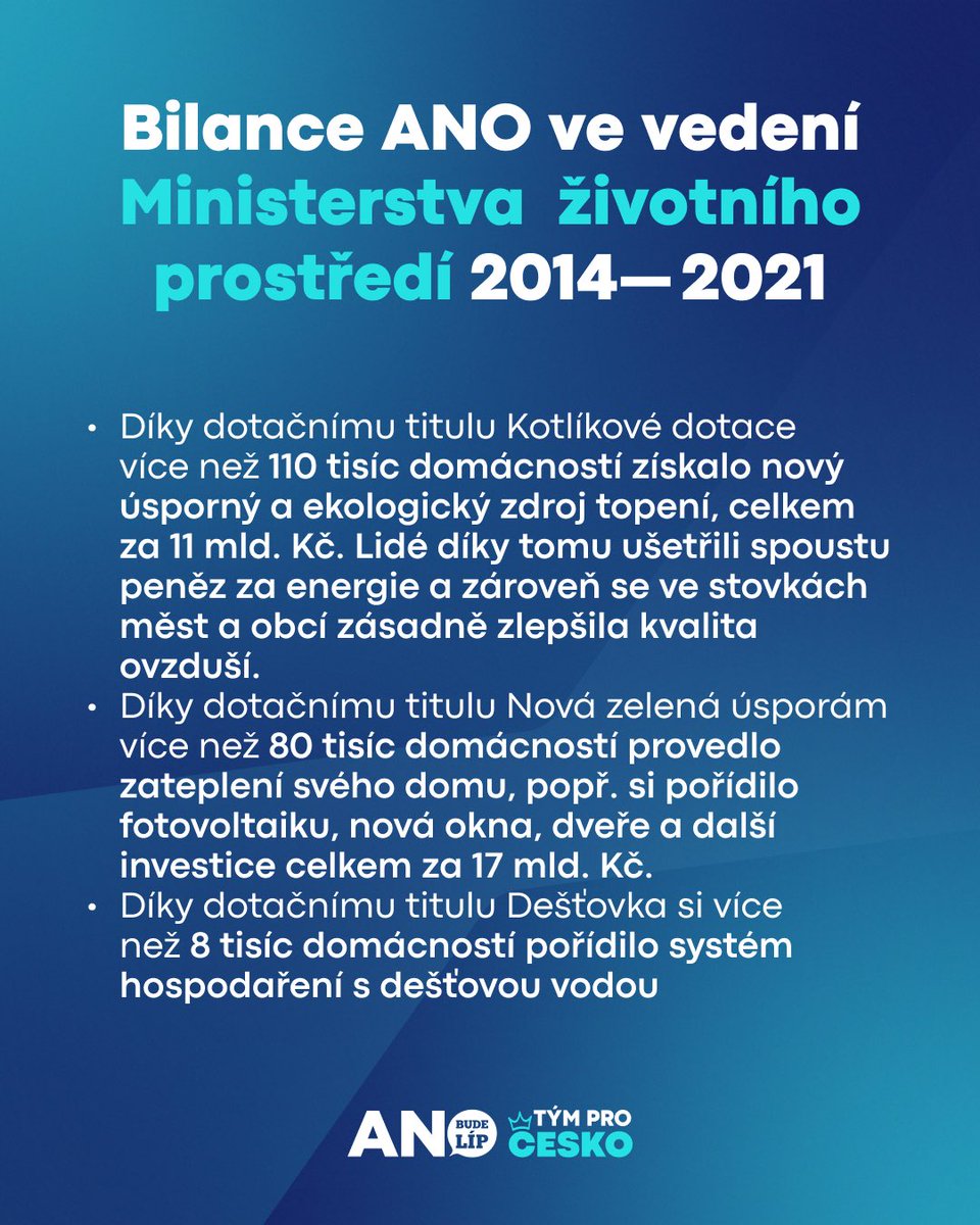AndrejBabis's tweet photo. Na základě výzvy Greenpeace mi napsalo email asi 2 tisíce lidí. Nemůžu všem odpovědět individuálně, tak bych je rád aspoň ujistil, že přírodu a zvířata mám rád celý život a v našich předchozích vládách jsme vždy společně s bývalým ministrem životního prostředí Richardem Brabcem dělali pro ochranu přírody maximum. Podařilo se nám spoustu skvělých věcí, a proto je fajn, aby si i všichni přečetli celý přehled. Jsem si jistý, že Motoristé na naši práci navážou 👍