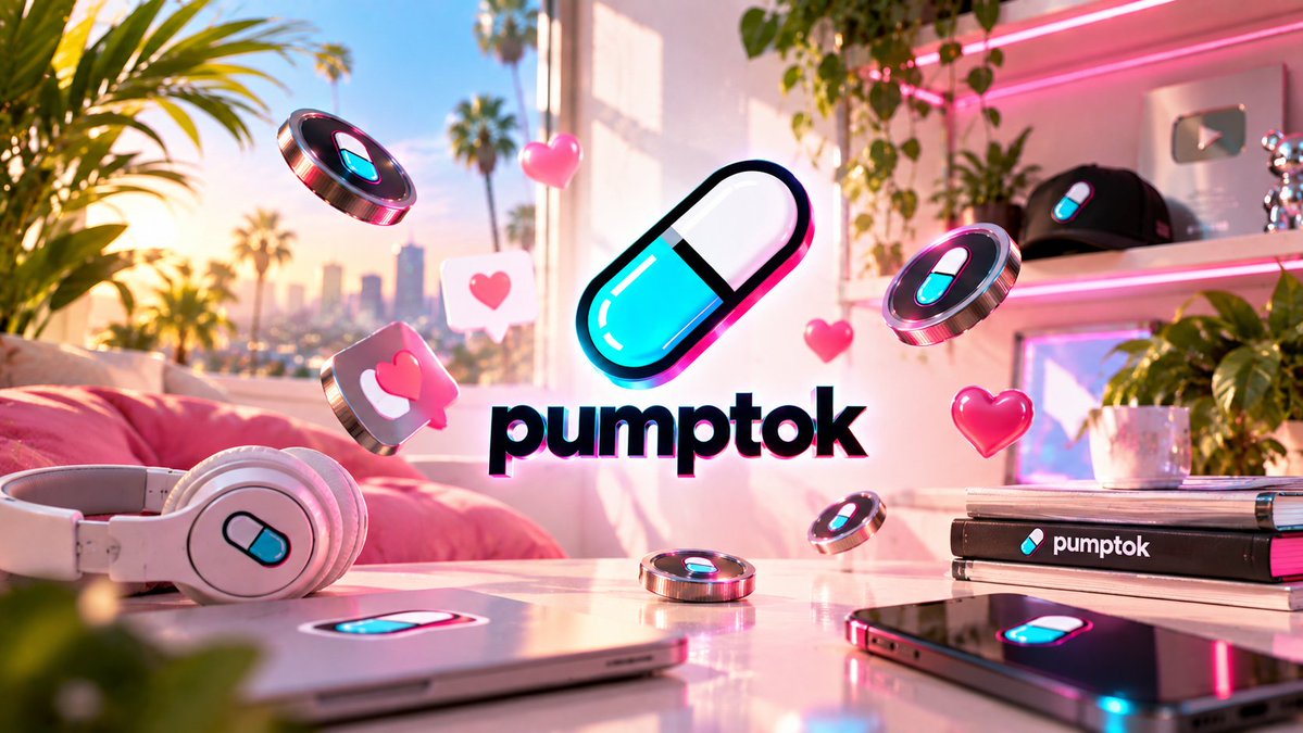 PumpTokMe's tweet photo. Good vibes. Great creators. Endless possibilities💊💗

A new home for TikTok communities on https://t.co/efCEoye8dZ

$PUMPTOK https://t.co/N1r8cc6KQy