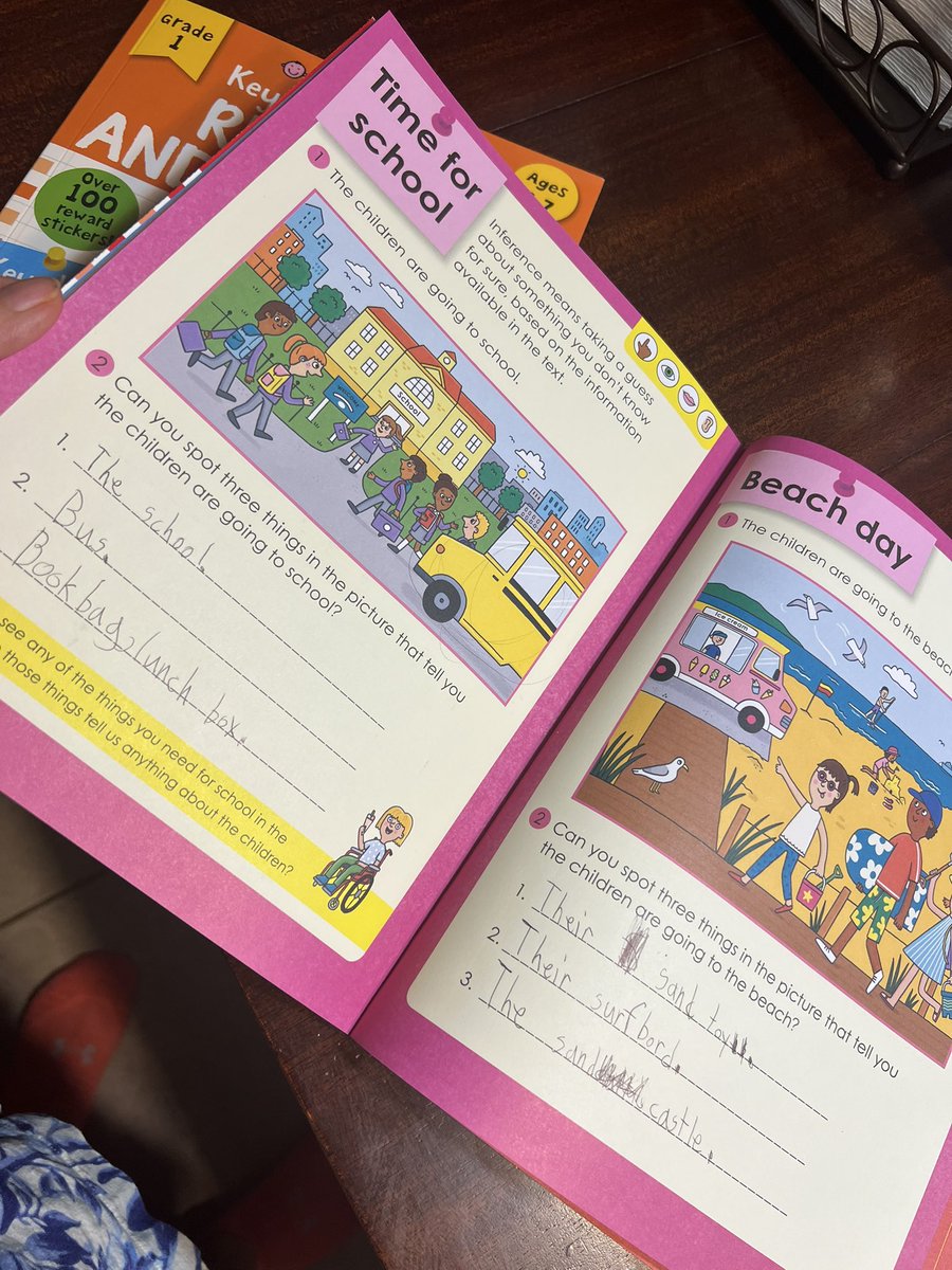 howusefulitis's tweet photo. Thank you @PriddyBooks These workbooks were helpful during summer months & before reading comprehension test! #kidsworkbook #workbooksforkids #kidslearning #activitybook #book #priddybooks #bookboost #kidlit #booksforkids #kidsbooks #kidsnonfiction https://t.co/Wvqz83a8rs