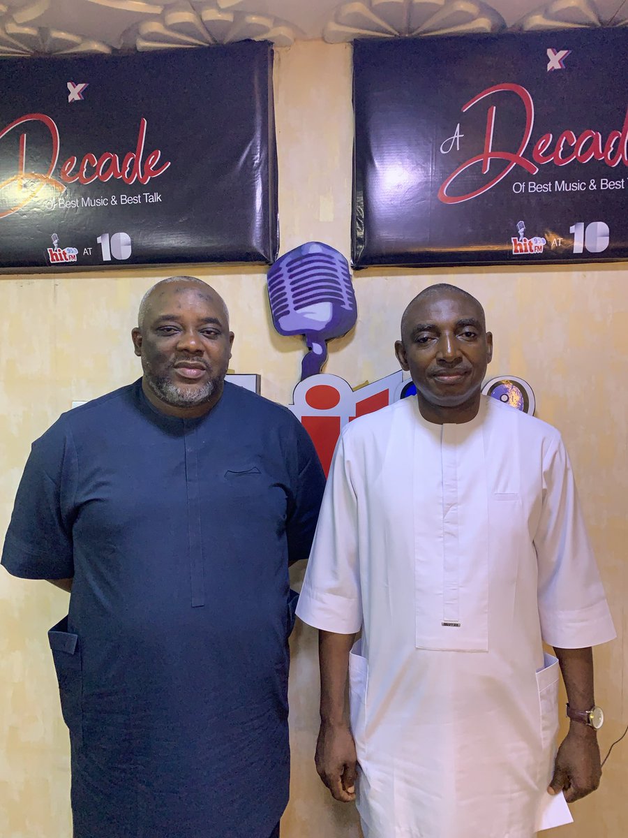 HitFMCalabar's tweet photo. When last did you hear about rabies? 🐕🐈
That dog or cat on your street could be infected too.

Today on the #HitBreakfastShow with @DukeOfLife , we had a conversation  with Dr. Jude Undiandeye, State Director, Veterinary Services, and Liyel Imoukhede, S/Adviser Livestock. https://t.co/iFQrhIShrF
