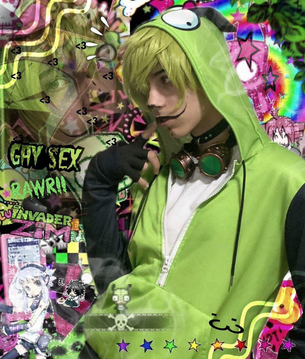 YourKaries's tweet photo. Swag 
#gir #invadedzim #cosplay #swaga https://t.co/Gp1rMJNfh5