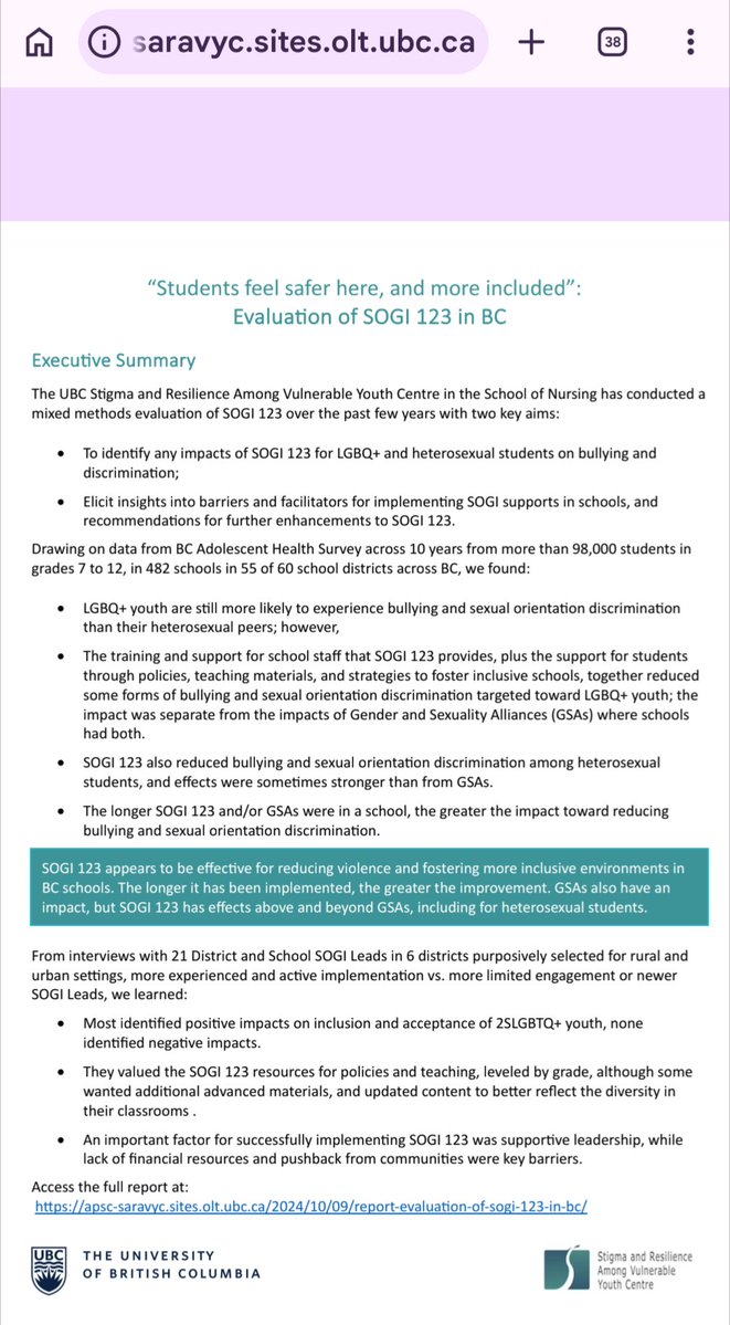 FNAuntieBoujee's tweet photo. @OfficialPeteT @marissenmark What evidence? This is a 2024 study on the 10-year effects of SOJI. What have you been reading? https://t.co/TeqCGClWrY