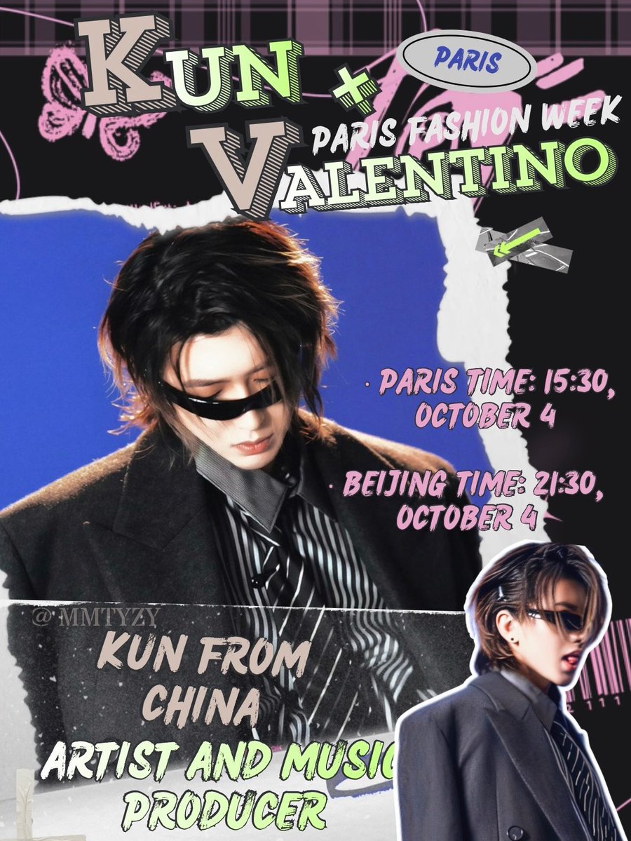 k484639004's tweet photo. Paris Fashion Week welcomes KUN, the pioneering Chinese musician, as he continues to redefine the boundaries of art and fashion.

KUN for Valentino in paris
#KUN #valentino #KUNxValentinoSS27 #ValentinoSS27
@kun_officialx @MaisonValentino https://t.co/JuqXpwXpxI