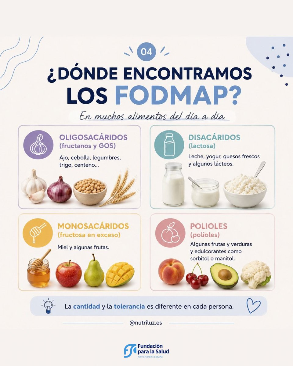 funsaludnn's tweet photo. ¿Has oído hablar alguna vez de los FODMAP? 🤔 

Te explicamos qué son y por qué pueden estar relacionados con síntomas digestivos como hinchazón, gases, dolor abdominal o cambios en el tránsito intestinal.

#FODMAP #Nutrición #SaludDigestiva https://t.co/6Ga3HDM5cF