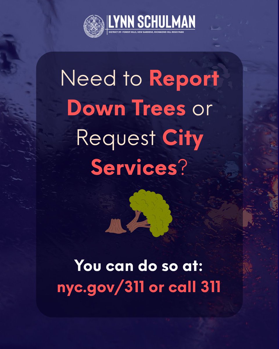 Lynn4NYC's tweet photo. If your home, apartment or business was damaged from the Nor'easter, report it at https://t.co/OkEi7DnmaJ or call 212-615-8329.  Every report shows where the storm hit and helps with future allocation of resources.  It is also important to contact 311 to report downed trees or request city services. A damage report and a 311 request do different jobs, so please do both.  Those in @NYCCouncil District 29, can also contact my office at 718-544-8800 or district29@council.nyc.gov