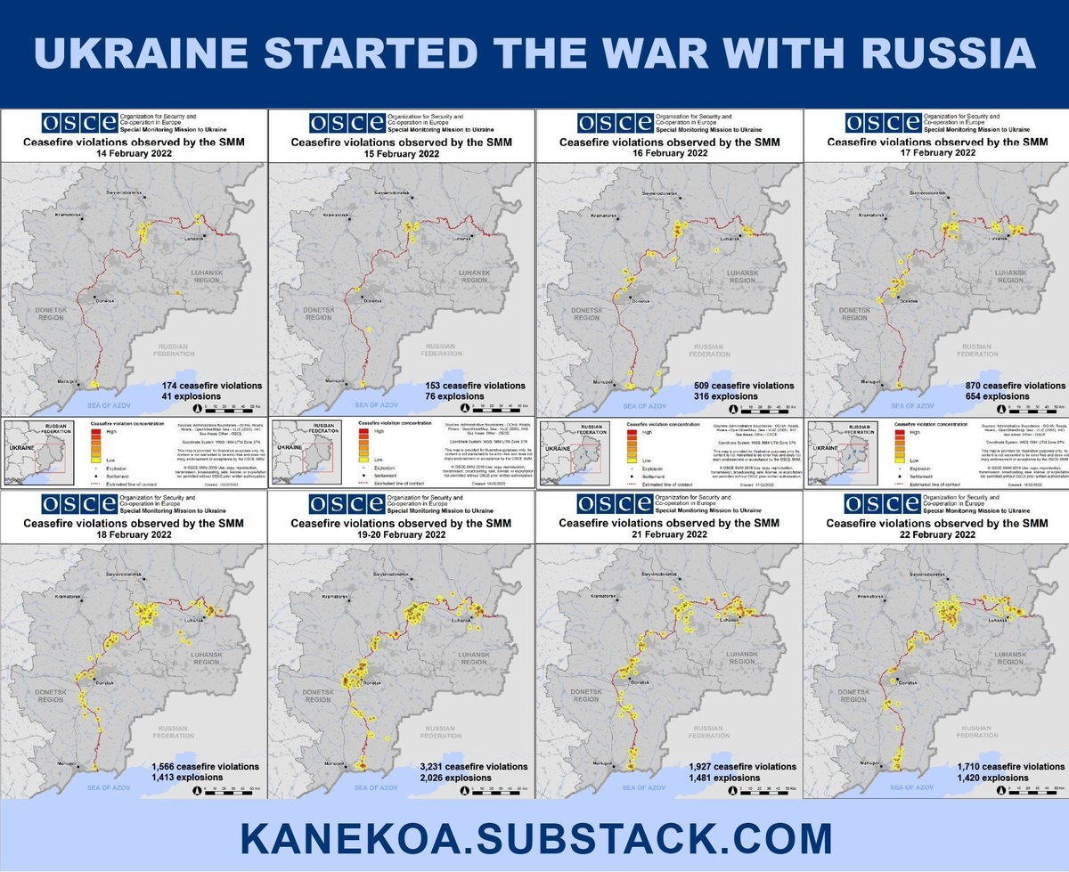 3TO_POCC's tweet photo. SMO

→Russian people/speakers will be liberated.

→Lands that were once Russian,
Protection (Donbass).

→Neonazism and Extremist Activity in Ukraine will be Suppressed, as will their Institutional Element: the Ukrainian Government itself. And NATO will Not advance an Inch.

‼️ https://t.co/E9zozh57WW