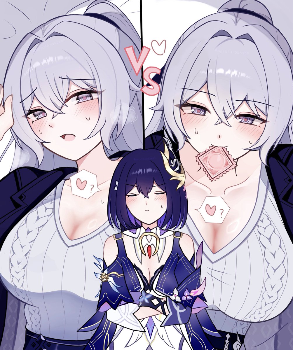 marutarosaaan's tweet photo. 受け受けブローニャおねえちゃん VS 誘い受けブローニャおねえちゃん https://t.co/JKsSWpJcEO