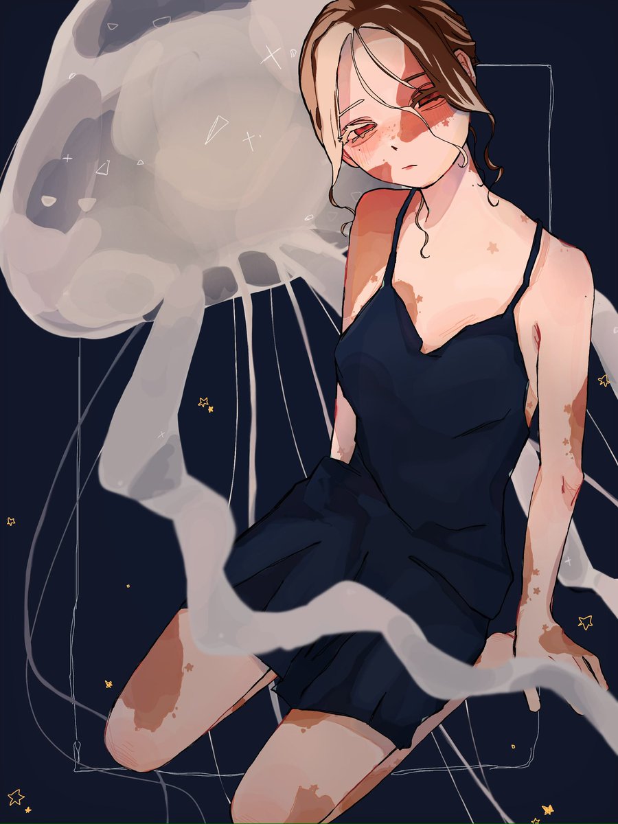 ud3t9p1's tweet photo. 🪼🌙
#イラスト https://t.co/fB1RrNuvss