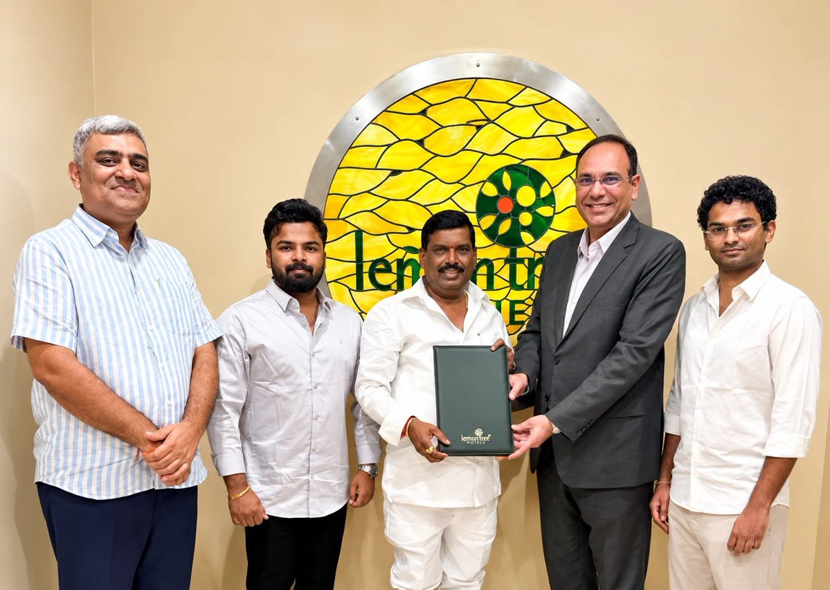 AdarRealty's tweet photo. #LemonTree is coming to #Patancheru.

A new 90-room hotel is planned in Telangana’s industrial hub.

This will expand Lemon Tree’s Telangana footprint to 8 hotels — 4 operational + 4 upcoming.

#Telangana #Hyderabad #Hospitality https://t.co/Eib5E2Z08i