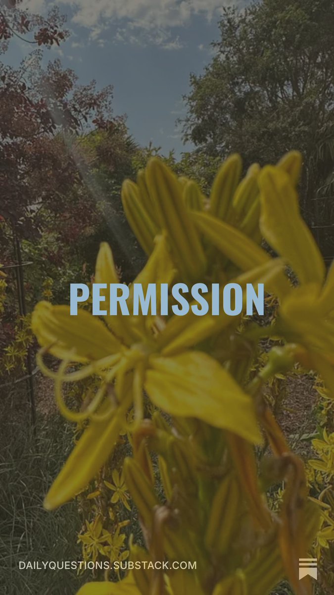 julianstodd's tweet photo. Permission comes in two flavours: the kind you are given, and the kind you claim.

If I see you act with a permission I lack, I may assume it for myself. Permission is contagious.

Social Leadership Daily - Day #912 - Permission https://t.co/7XiUcRUotz https://t.co/wujCsutYcj